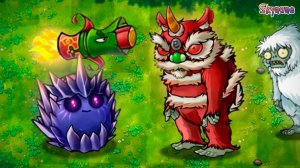 ОБНОВА С ЙЕТИ И ФЕЙЕРВЕРКАМИ | Plants vs Zombies Fusion mod [47]