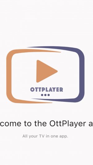 Внешний вид обновленной версии приложения для IOS 
OttPlayer 10.0.02