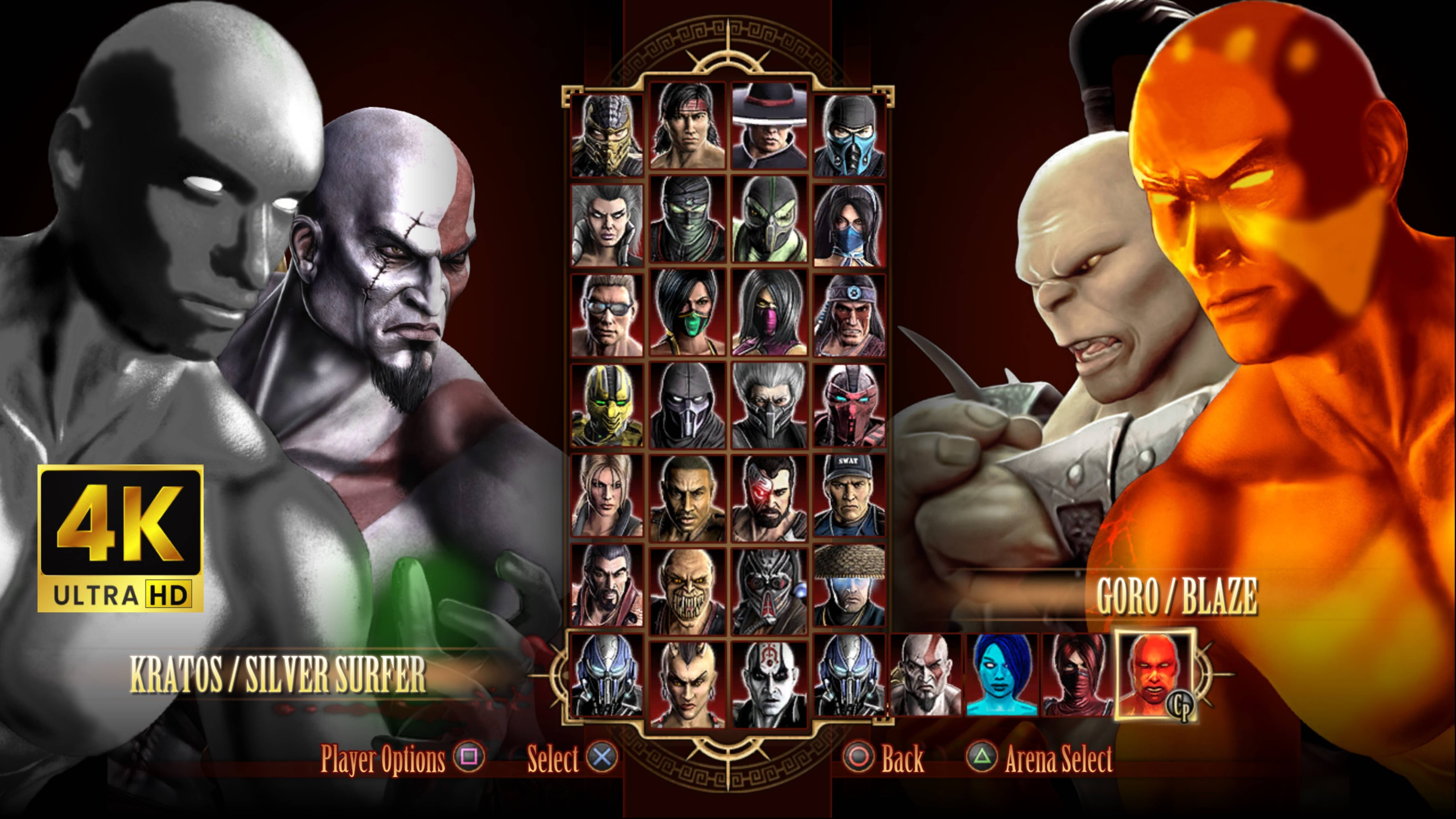 Игра за Silver Surfer & Fear Kratos в Mortal Kombat Komplete Edition на PC Expert в 4K смотреть онлайн