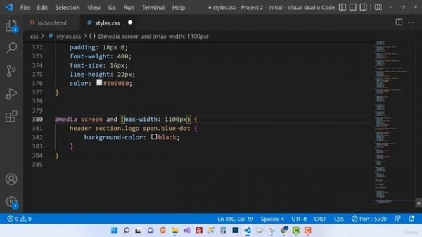 1. CSS Media Queries