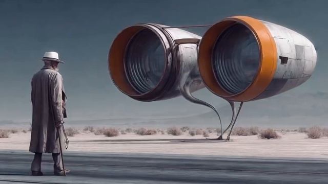AI Art Video-Cowboy in Flight Surreal Desert Ride смотреть онлайн