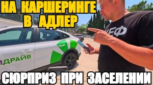 ЛАЗАРЕВСКОЕ 2025/В АДЛЕР НА КАРШЕРИНГЕ/СЮРПРИЗ ПРИ ЗАСЕЛЕНИИ  #сезонконтентаRUTUBE