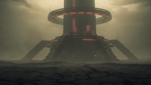DUST TEMPLE Dark Dystopian Ambient Alien World Soundscape Dystopian Ambience, Background