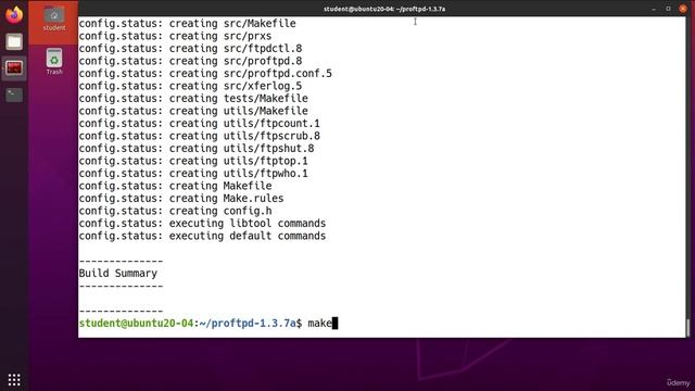008 Compiling Software From Source Code Lab ProFTPD смотреть онлайн