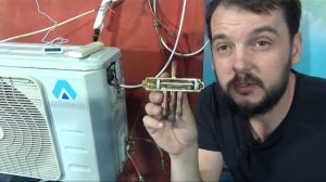 Как кондиционер работает на тепло.Устройство четырёхходового клапана.