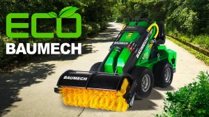 Новинка: Электрогидравлический мини-погрузчик BAUMECH ML-02 ECO I 0 ВЫБРОСОВ I СМЕННЫЙ АККУМУЛЯТОР