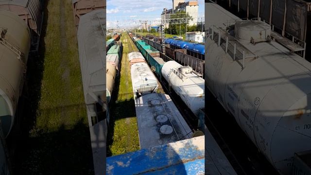 Переход через Транссиб в Перми. смотреть онлайн