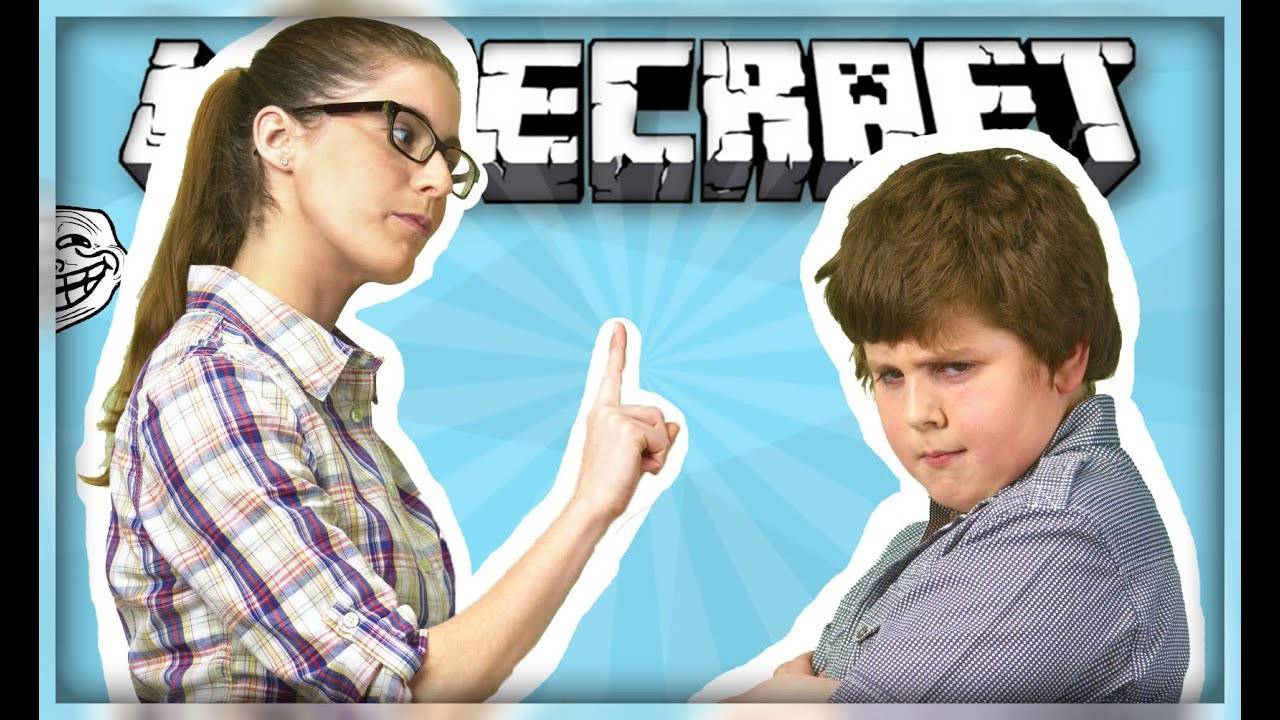 ТРОЛЛИНГ В MINECRAFT №11: Herobrine троллит школьника в майнкрафте (Хиробрин без модов) смотреть онлайн