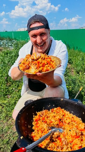 УЗБЕКСКИЙ ПЛОВ В КАЗАНЕ