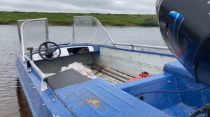 Лодка Обь 3, переход с винта на водомет