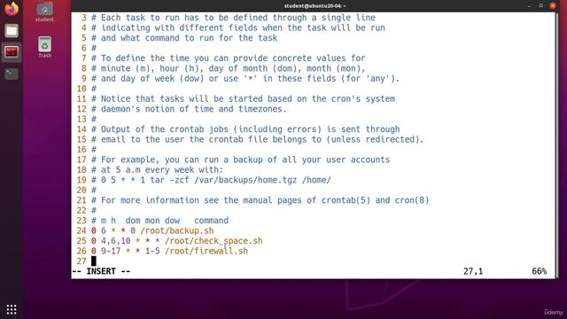 001 Task Automation And Scheduling Using Cron (crontab)