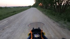 Zontes 703F по грунтовке 150