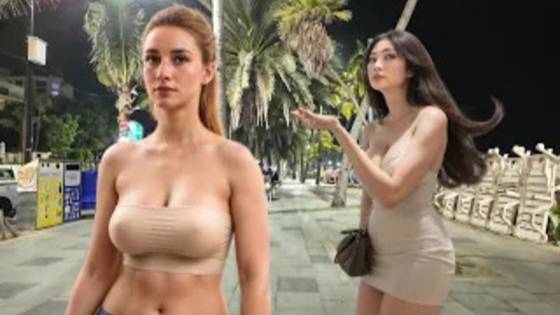 Паттайя .Beach Road Pattaya. Thailand. June 2025. смотреть онлайн