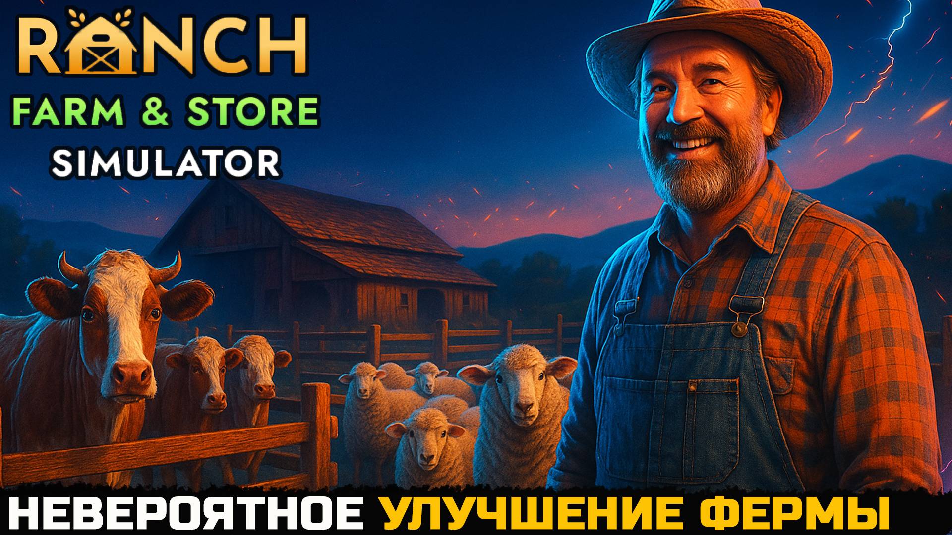 Прокачал ферму до 10 уровня — вот что изменилось! Ranch Farm and Store Simulator №4