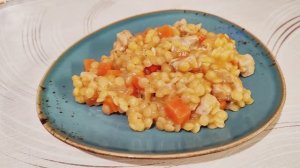 Как приготовить пасту ПТИТИМ С КУРИЦЕЙ и овощами