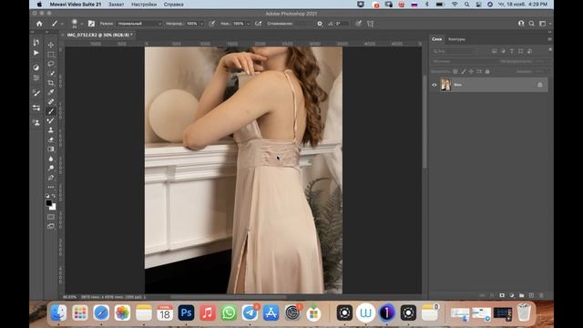 Ретушь одежды ч1