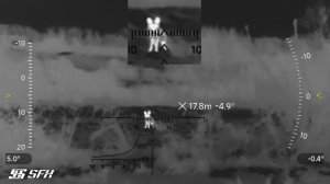 Охота на лису с тепловизионным прицелом SFH VARG H50RL