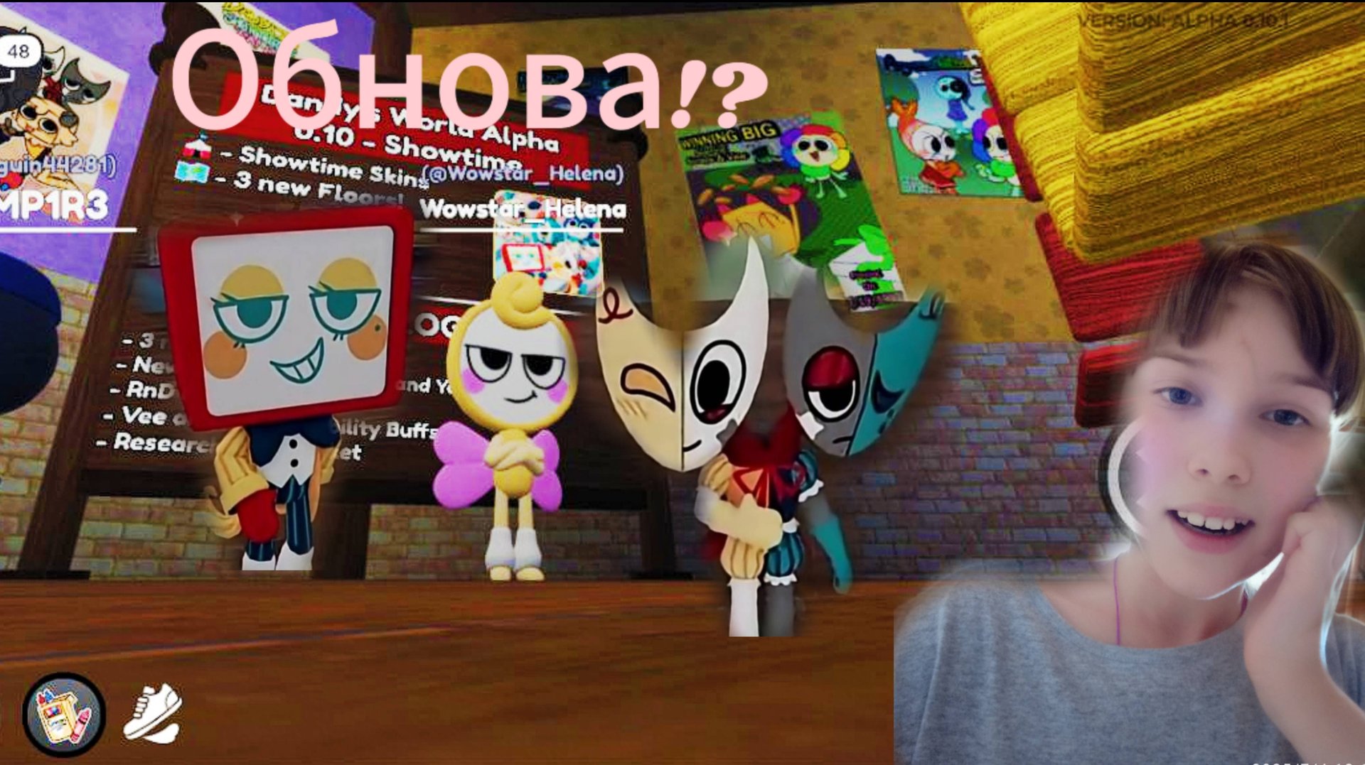 ОБНОВА в мир денди!? Новые скины, этажи и тринкеты! смотреть онлайн