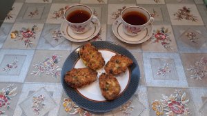 Ленивые пирожки с вареным яйцом и зеленым луком