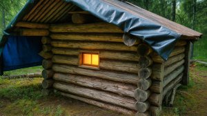 2 ДНЯ В ТАЙГЕ. РЫБАЛКА НА ХАРИУСА. РЕМОНТ КРЫШИ ИЗБЫ-КОНУРЫ.