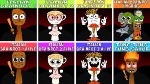 КАЖДЫЙ ITALIAN BRAINROT Персонаж из Sprunki SWAPPED