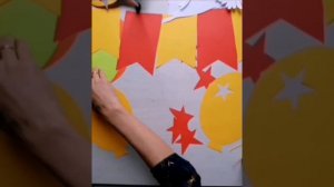 День Победы! Оформление окна на 9 мая вместе с детьми.