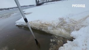 Вездеход Русоход 4х4 - выход на лёд!