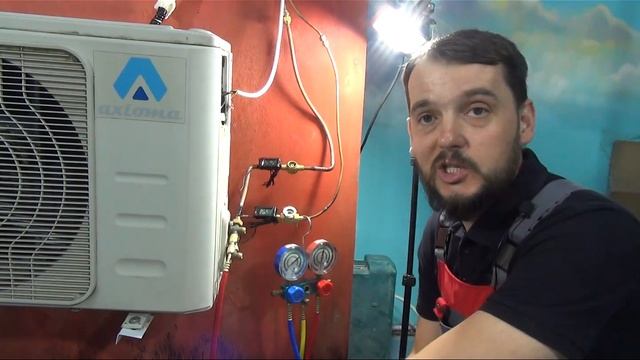 Заправка кондиционера фреоном R410a. ПОДРОБНО.