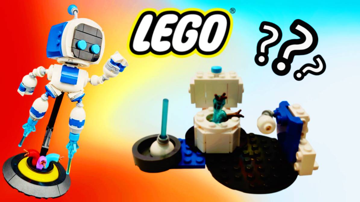 АСТРО УНИТАЗ - КОНСТРУКТОР С ЗАПАШКОМ/Lego Astro Bot Toilet смотреть онлайн