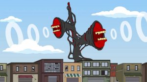 Сиреноголовый в городе Стальных Монстров