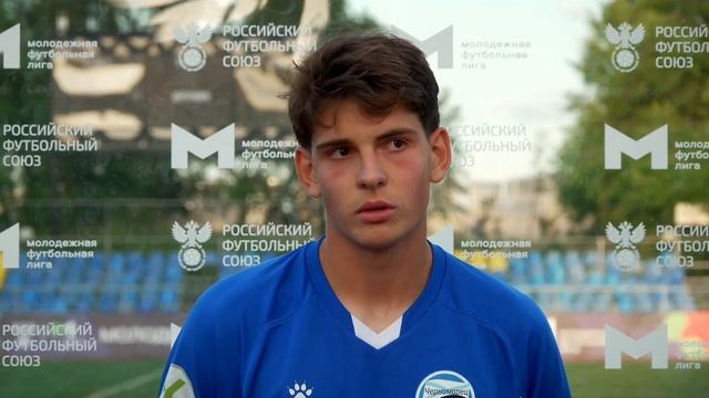 Строгино - Черноморец. Молодежная Футбольная Лига. Интервью смотреть онлайн