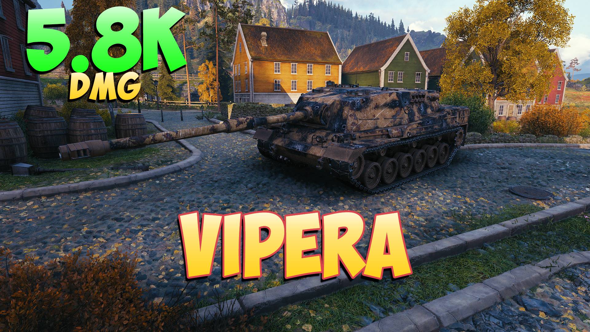 Vipera • Он пытался! - 6 Фрагов 5.8K Урона • Мир Танков