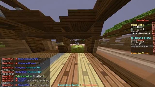 HiveMC режим DeatRun