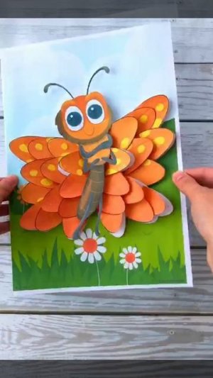 4 Идеи простых поделок из бумаги своими руками DIY поделки для детского сада и школы