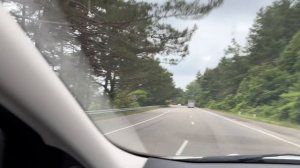 Дорога с моря, путешествие на машине домой.