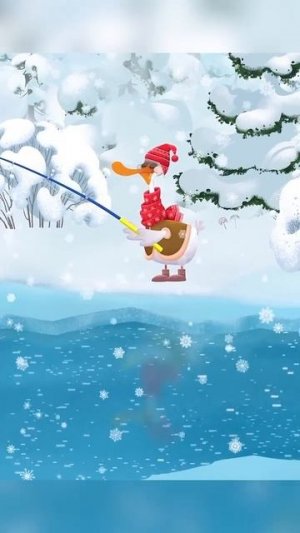 Бурёнка Даша. Дед Мороз - проказник #буренкадаша #shorts