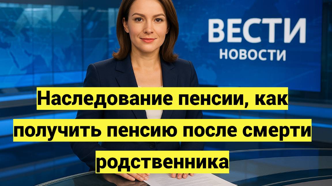 Наследование пенсии, как получить пенсию после смерти родственника смотреть онлайн