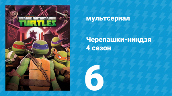 Черепашки-ниндзя 4 сезон 6 серия «Путешествие к центру сознания Майки» (мультсериал, 2015)