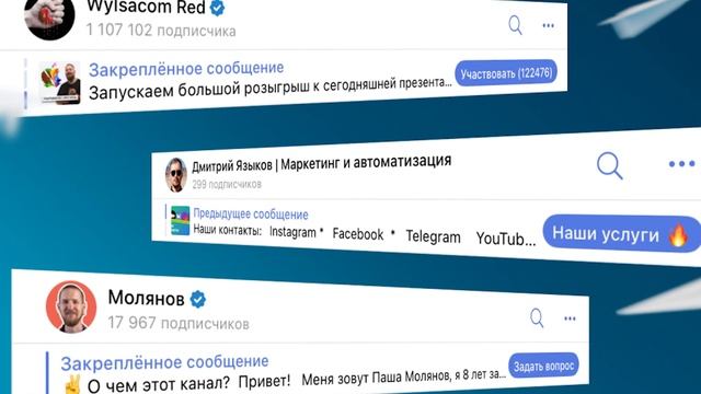 как создавать контент для телеграм канала смотреть онлайн