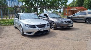 #177 Беседа с владельцем:  Акмаль рассказывает о своём SAAB 9-3 и о SAAB 9-5 брата