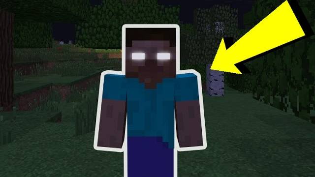 ПУГАЮ ШКОЛЬНИКОВ СКИНОМ ХЕРОБРИНА! ОН СУЩЕСТВУЕТ? троллинг в майнкрафте хоррор / trolling herobrine смотреть онлайн