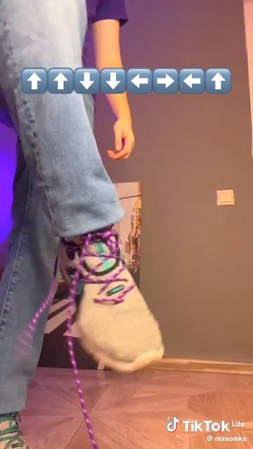 Лайфхак если развезались шнурки