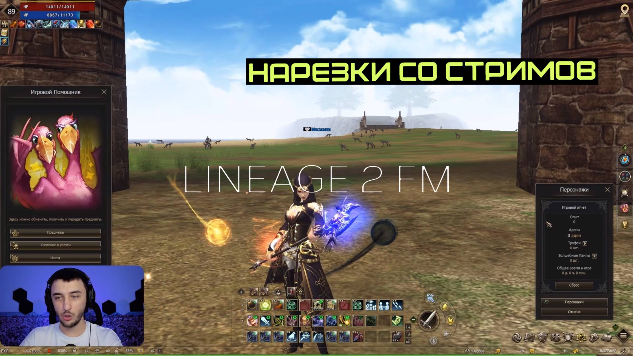 ШЕЙХИ ИМЕЮТ СВОИ КАНАЛЫ ДЛЯ ДОНАТОВ | LINEAGE 2 FM смотреть онлайн