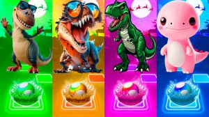 Динозавры - Мультики про Динозавров | МУЛЬТФИЛЬМЫ ДИНОЗАВРЫ в Tiles Hop 119 серия