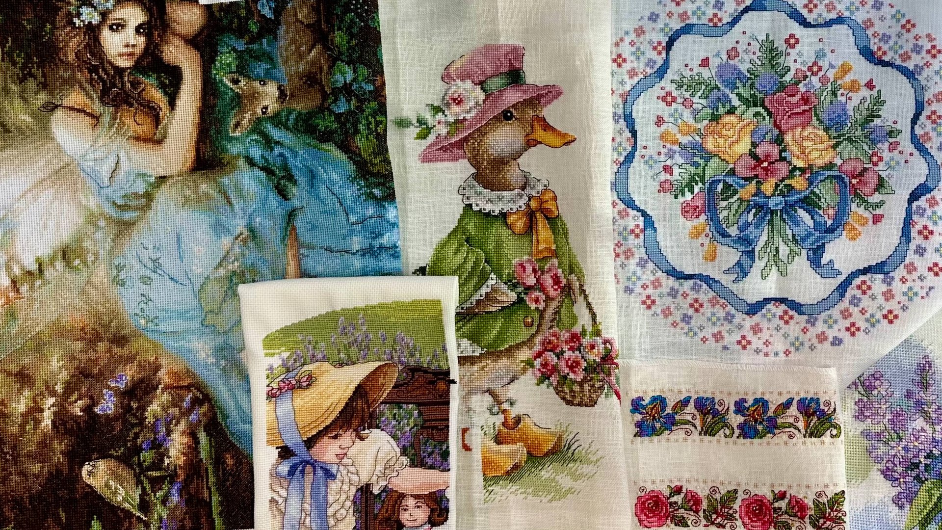 #58 Вышивальные итоги июня: финиши, продвижения и покупки