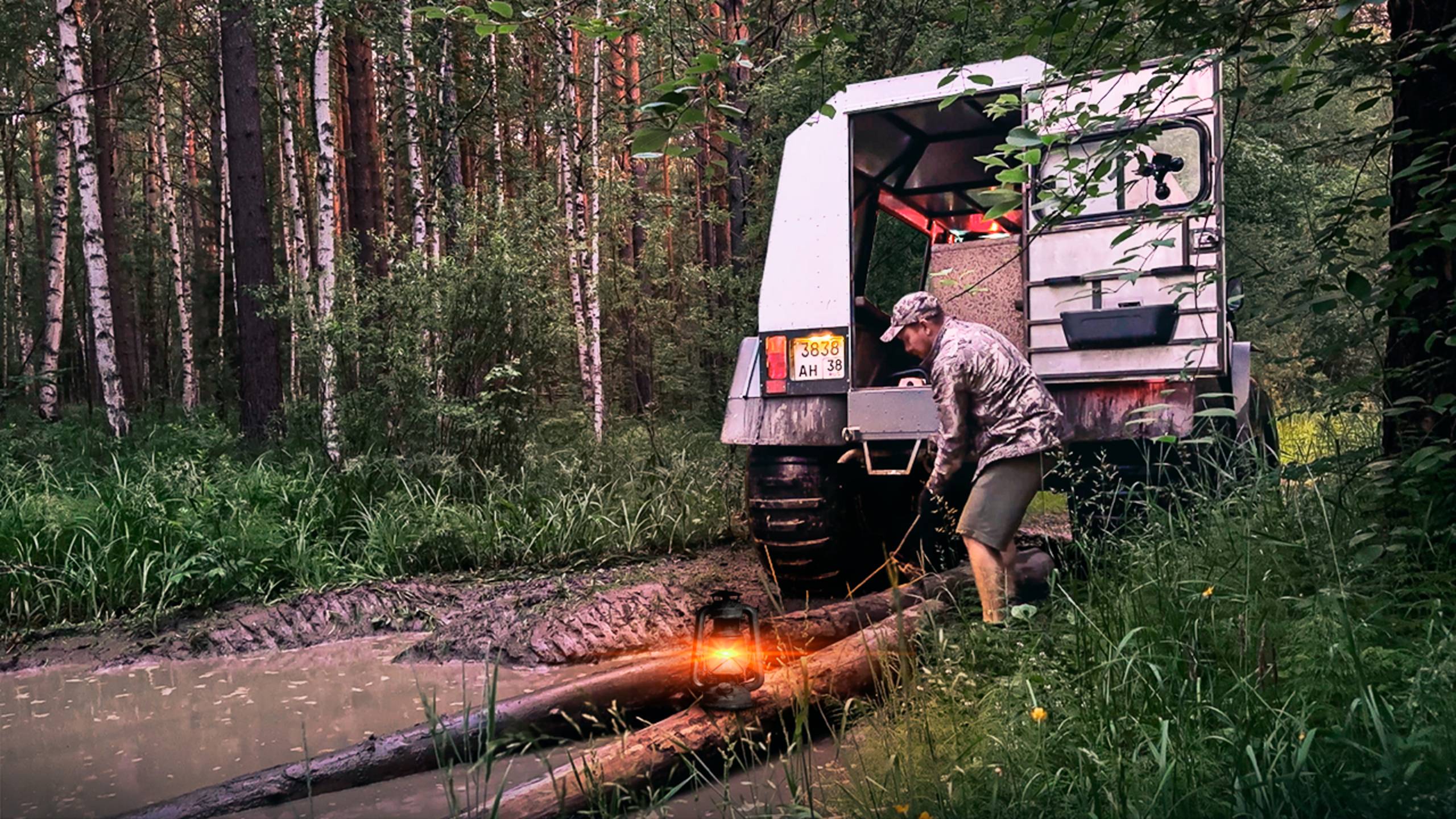 ПРИШЛОСЬ ЕХАТЬ ДО ДЕРЕВНИ СВОИМ ХОДОМ. ГОТОВЛЮСЬ СТРОИТЬ ЗАБОР смотреть онлайн