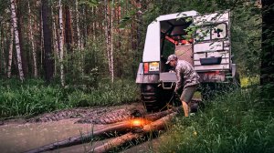 ПРИШЛОСЬ ЕХАТЬ ДО ДЕРЕВНИ СВОИМ ХОДОМ. ГОТОВЛЮСЬ СТРОИТЬ ЗАБОР