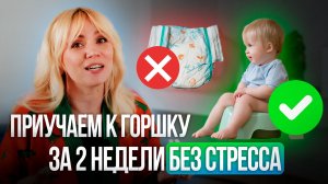 Как приучить ребенка к горшку за 2 недели без стресса. Ошибки, которые совершают 90% родителей!