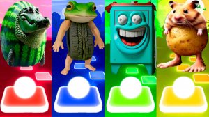 ГЛОРБО ФРУТОДРИЛО 🆚 БОНЕКА АМБАЛАБУ 🆚 БОМ БОМ БОМ ГАЗУН 🆚 ПИПИ ПОТАТО | Tiles Hop №42