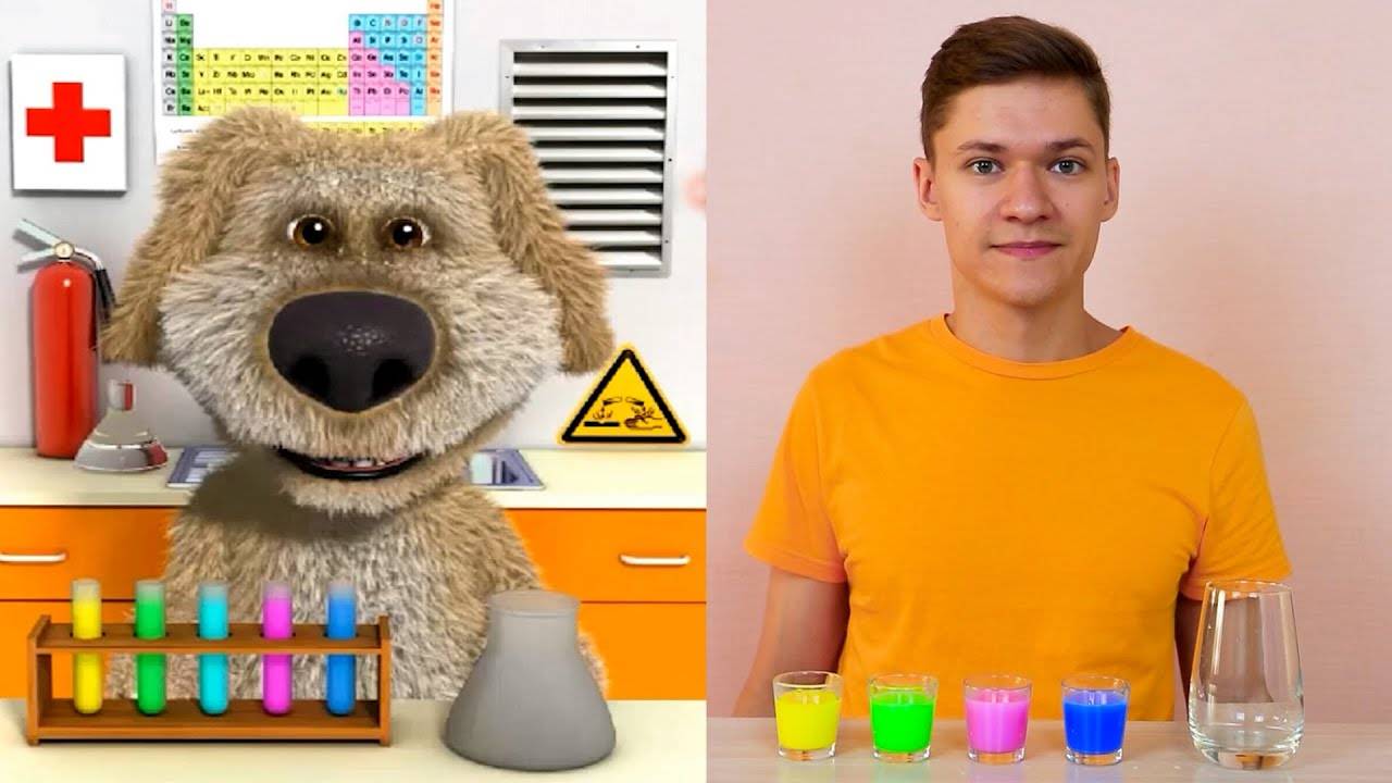 Говорящий Пёс Бен - Повторяем эксперименты в Реальной Жизни смотреть онлайн